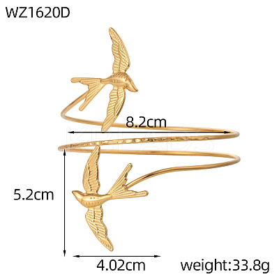 304 Stainless Steel Upper Arm Cuff WG0D0C9-01-1