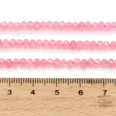 Dyed Natural White Jade Beads Strands GG-CBAF9EE-A06-3x4mm-1