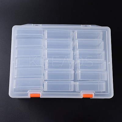 Plastic Bead Containers CON-L022-16-1