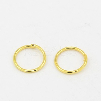 1 Box 6 Color Brass Open Jump Rings KK-X0062-B-1