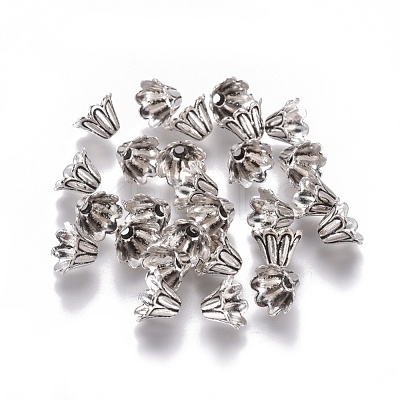 Tibetan Style Bead Caps LF0600Y-1