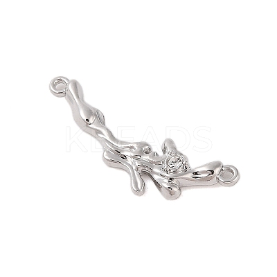 Alloy Crystal Rhinestone Branch Links Connector Charms LS-FIND-Z053-06P-1