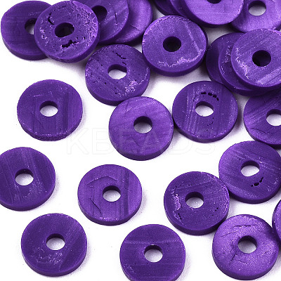 Handmade Polymer Clay Beads LS-X-CLAY-Q251-6.0mm-98-1