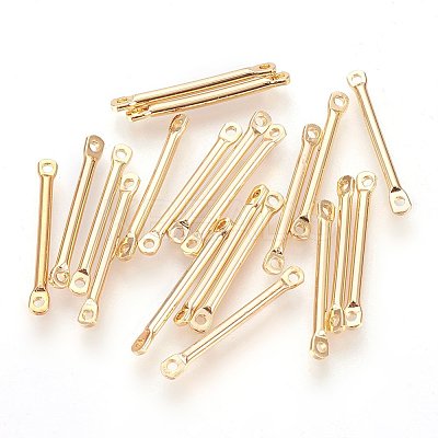 Brass Bar Links connectors X-KK-Q735-231G-1