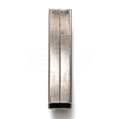 Non-Tarnish 304 Stainless Steel Slide Charms LS-X-STAS-Z025-13P-1