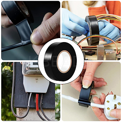 1 Roll PVC Plastic Waterproof Self Adhesive Tape FIND-CP0003-30B-1