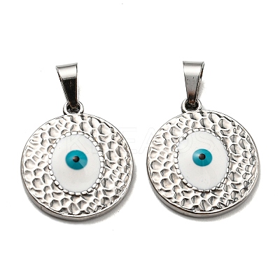 304 Stainless Steel Pendants STAS-C078-01P-1