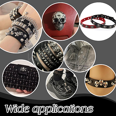 20 Bags 4 Styles Tibetan Style Alloy Rivets FIND-PH0059-91-1