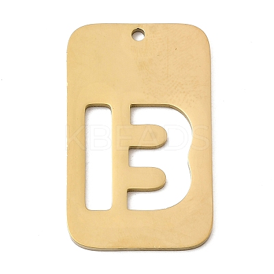 304 Stainless Steel Pendants STAS-D200-01B-G-1