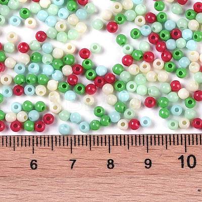 Opaque Acrylic Beads OACR-H118-07A-08-1