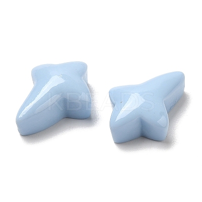 Opaque Resin Cabochons RESI-K027-01-1