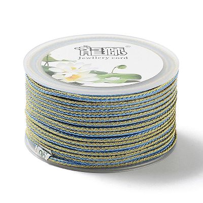 14M Two Tone Polyester Braided Cord OCOR-G015-02A-05-1
