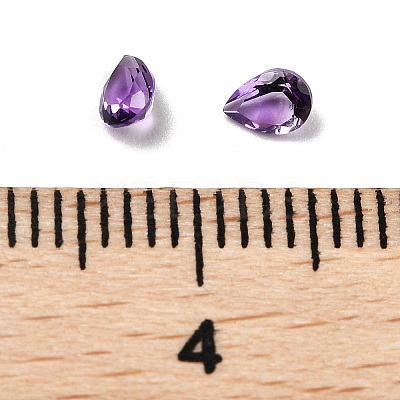 Faceted Natural Amethyst Cabochons G-I295-05C-15A-05-1