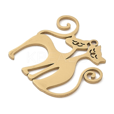201 Stainless Steel Pendants LS-STAS-G366-01G-1