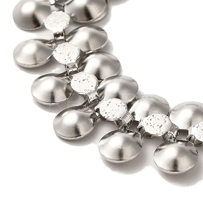 Non-Tarnish 304 Stainless Steel Charm Bracelets BJEW-Q776-03B-1