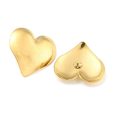Ion Plating(IP) 304 Stainless Steel Stud Earrings for Women EJEW-A108-06G-1