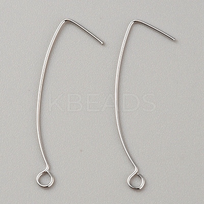 Brass Earring Hooks KK-WH0044-141D-P-1