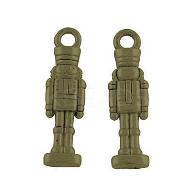 Tibetan Style Alloy Soldier Pendants LS-TIBEP-GC160-AB-NR-1