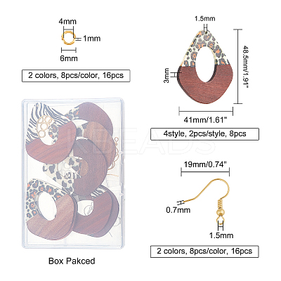 Earring Making Kits DIY-OC0007-18-1