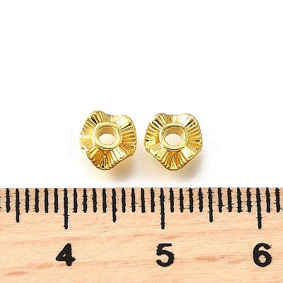 Brass Spacer Beads KK-B135-05A-G-1