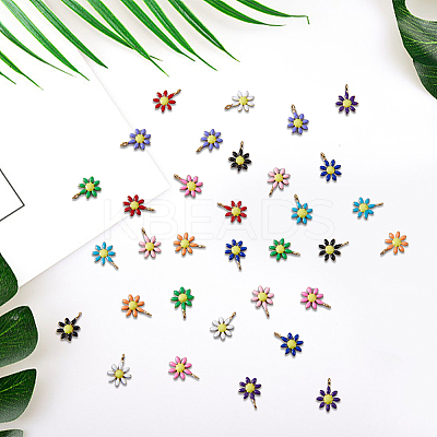 Ion Plating(IP) 44Pcs 11 Colors 304 Stainless Steel Charms STAS-DC0013-01-1