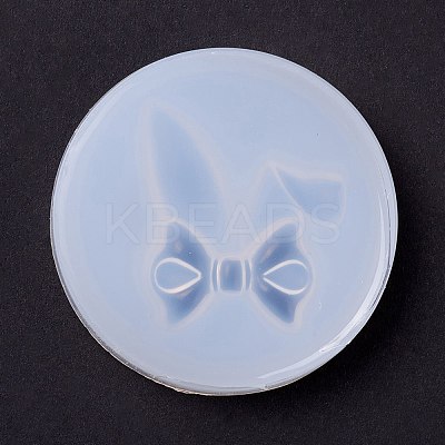 Bowknot with Ear DIY Food Grade Silicone Molds DIY-C035-08-1