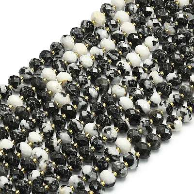 Natural Australia Zebra Jasper Beads Strands G-P573-A51-01-1