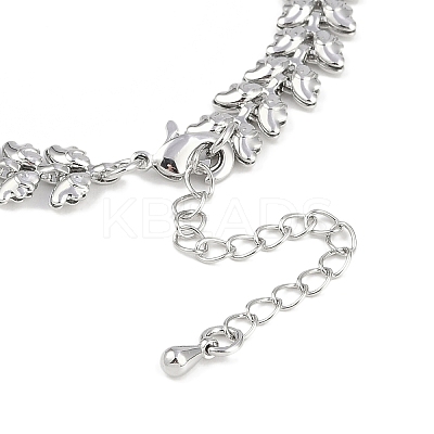 Rack Plating Brass Bracelets for Women BJEW-K244-07P-1