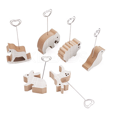 Horse Wood Name Card Holder ODIS-KS0001-03-1