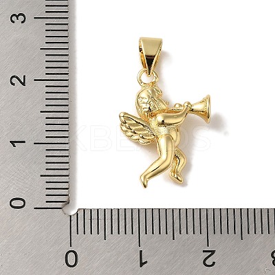 Rack Plating Brass Pendants KK-U027-11G-1