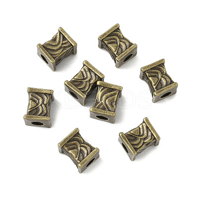 Tibetan Style Alloy Beads FIND-F012-07AB-1