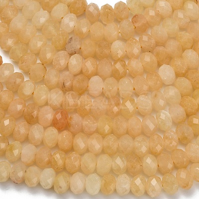 Natural Topaz Jade Beads Strands G-Z111-A06-02-1