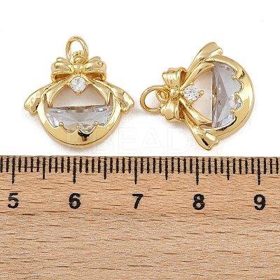 Brass Glass Pendants KK-A269-66G-1