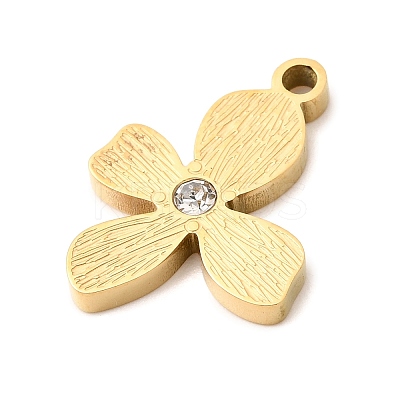 304 Stainless Steel Pendants STAS-K297-02A-G-1