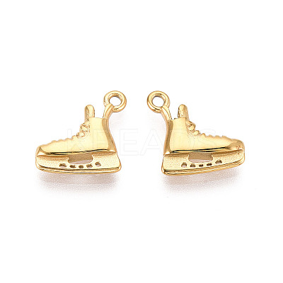 304 Stainless Steel Pendants STAS-T068-51G-1
