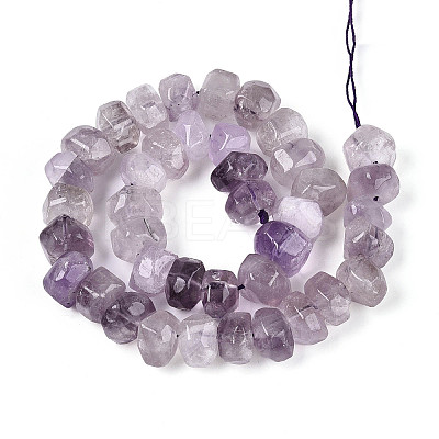 Natural Amethyst Beads Strands G-N347-17A-03-1