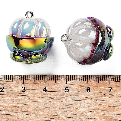 AB Color Resin Pendants LS-RESI-C051-02G-P-1