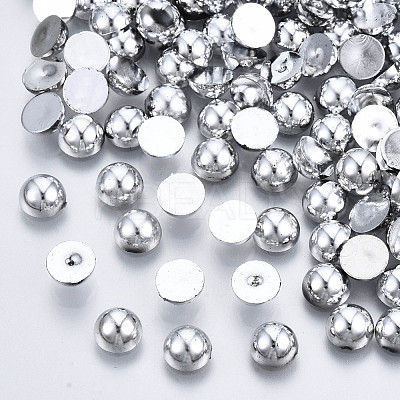 ABS Plastic Cabochons OACR-S034-6mm-02-1
