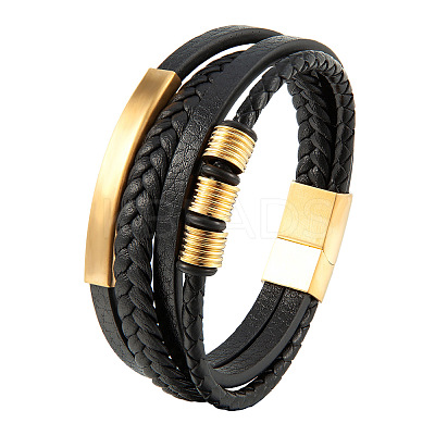 Men's Imitation Leather Bracelets WG92BDC-02-1