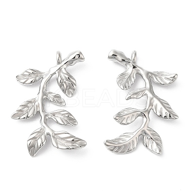 Non-Tarnish 304 Stainless Steel Pendants STAS-R122-07P-1