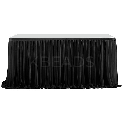 Polyester Table Skirt AJEW-WH20022-20G-1
