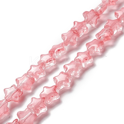 Transparent Glass Beads Strand GLAA-F112-02A-1