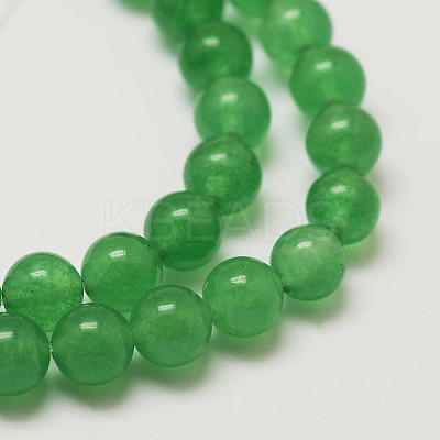 Natural Green Aventurine Bead Strands G-P281-01-10mm-1