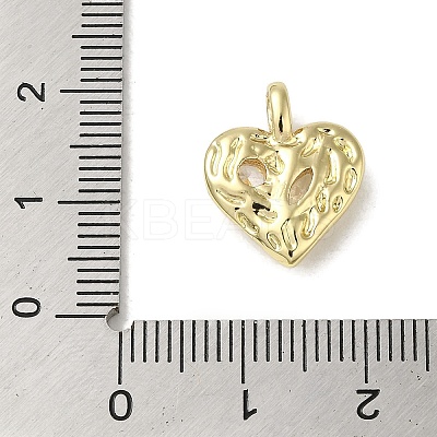Brass Micro Pave Cubic Zirconia Pendants LS-KK-K371-04G-1