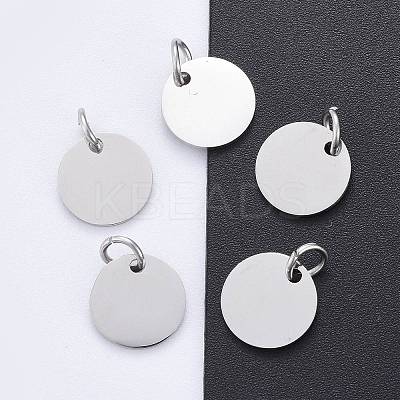 Anti-Tarnish 304 Stainless Steel Pendants STAS-I311-32C-P-1