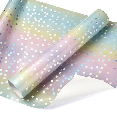 Rainbow Gradient Birthday Gift Wrapping Paper DIY-FZC0002-03A-1