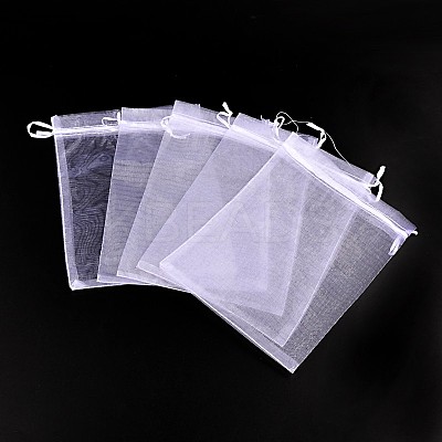 Rectangle Jewelry Packing Drawable Pouches OP-S004-17x23cm-1-1
