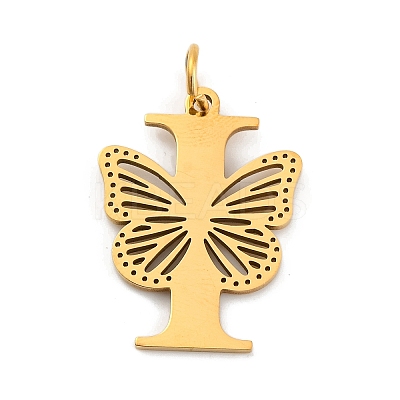 Ion Plating(IP) 201 Stainless Steel Pendants STAS-N103-184G-I-1