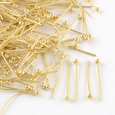 Brass Ball Head pins KK-R020-20G-1