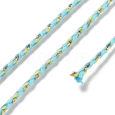 4-Ply Polycotton Cord with Metallic Thread OCOR-Z003-D112-1